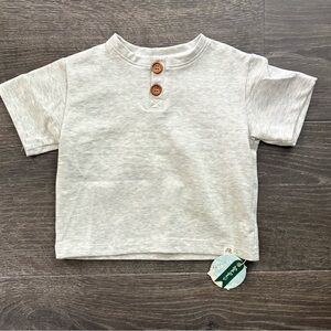 Little Road Co. Cream Heather Tee - Size 3 NEW!